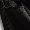 Locker sitzende Jeans mit mittlerer Leibhöhe und geradem Bein