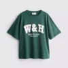 Locker sitzendes Active-T-Shirt aus Baumwolle mit Grafikprint Locker sitzendes Active-T-Shirt aus Baumwolle mit Grafikprint