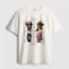 Locker sitzendes Gorillaz-Musik-T-Shirt mit Grafikprint Locker sitzendes Gorillaz-Musik-T-Shirt mit Grafikprint