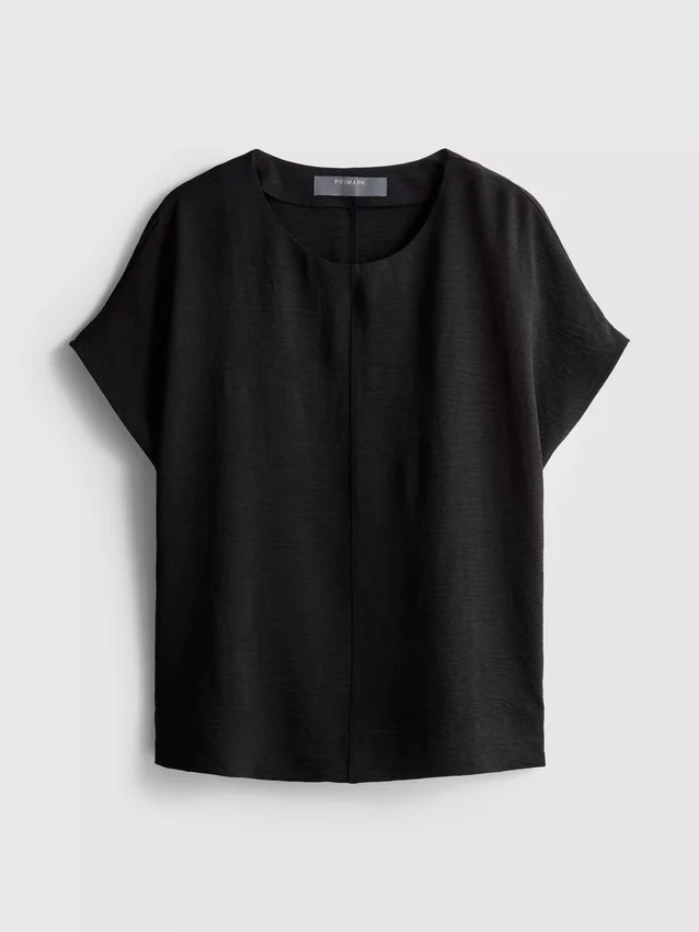 Locker sitzendes T-Shirt mit Rundhalsausschnitt und guter Luftzirkulation Locker sitzendes T-Shirt mit Rundhalsausschnitt und guter Luftzirkulation