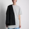 Longline-T-Shirt mit aufgesetzter Tasche Longline-T-Shirt mit aufgesetzter Tasche