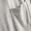 Longline-T-Shirt mit aufgesetzter Tasche Longline-T-Shirt mit aufgesetzter Tasche