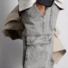 Lose Cargo-Jeans mit mittlerer Leibhöhe Lose Cargo-Jeans mit mittlerer Leibhöhe