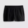 Lounge-Shorts aus Baumwolle mit geschlitztem Saum Lounge-Shorts aus Baumwolle mit geschlitztem Saum