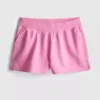 Lounge-Shorts aus Baumwolle mit geschlitztem Saum Lounge-Shorts aus Baumwolle mit geschlitztem Saum