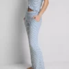 Love to Lounge – gerippte, gestreifte Schlafhose Love to Lounge – gerippte, gestreifte Schlafhose