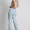 Love to Lounge – gerippte, gestreifte Schlafhose Love to Lounge – gerippte, gestreifte Schlafhose