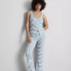 „Love to Lounge“ – geripptes, gestreiftes Schlafanzug-Cami-Top „Love to Lounge“ – geripptes, gestreiftes Schlafanzug-Cami-Top