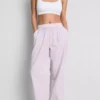 Love to Lounge – gestreifte Schlafhose mit geradem Bein Love to Lounge – gestreifte Schlafhose mit geradem Bein