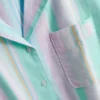 Love to Lounge-Pyjamahemd zum Entspannen: kurz geschnitten, pastellgestreift Love to Lounge-Pyjamahemd zum Entspannen: kurz geschnitten, pastellgestreift