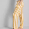 „Love to Lounge“ – Schlafhose mit Rüschen und geradem Bein „Love to Lounge“ – Schlafhose mit Rüschen und geradem Bein