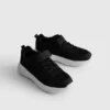 Low-Top-Sneaker aus Mesh