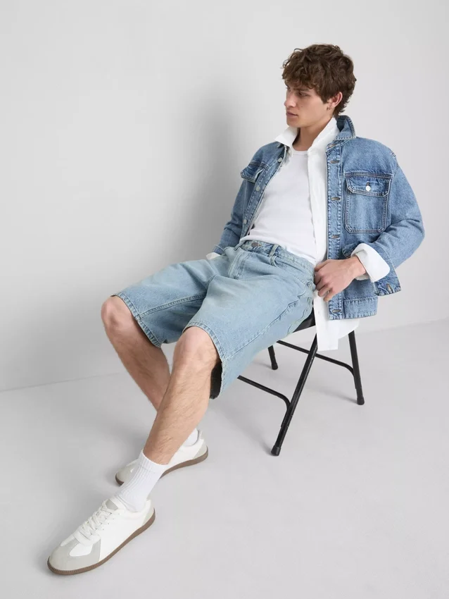 Lässige Jeans-Shorts Lässige Jeans-Shorts
