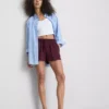 Lässige Shorts aus Baumwolle mit Kordelzug Lässige Shorts aus Baumwolle mit Kordelzug