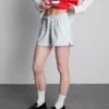 Lässige Shorts aus Baumwolle mit Kordelzug Lässige Shorts aus Baumwolle mit Kordelzug