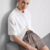 Lässige Shorts aus Baumwolle mit Kordelzug Lässige Shorts aus Baumwolle mit Kordelzug