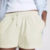 Lässige Shorts aus Baumwolle mit Kordelzug Lässige Shorts aus Baumwolle mit Kordelzug