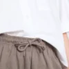 Lässige Shorts aus Baumwolle mit Kordelzug Lässige Shorts aus Baumwolle mit Kordelzug