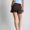 Lässige Shorts aus Baumwolle mit Kordelzug Lässige Shorts aus Baumwolle mit Kordelzug