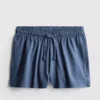 Lässige Shorts aus Baumwolle mit Kordelzug Lässige Shorts aus Baumwolle mit Kordelzug