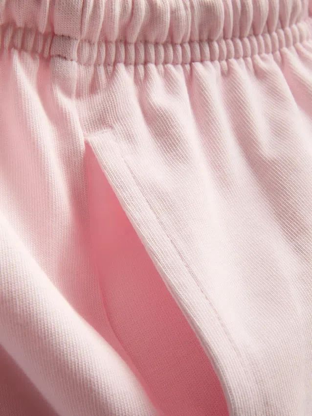 Lässige Shorts aus Baumwolle mit Kordelzug Lässige Shorts aus Baumwolle mit Kordelzug