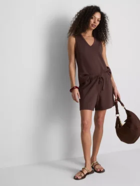 Lässige Shorts aus Modal-Mischung