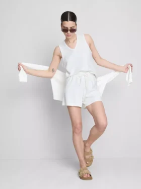 Lässige Shorts aus Modal-Mischung