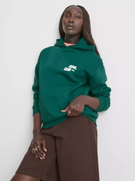 Lässiger Hoodie im Sportclub-Stil Lässiger Hoodie im Sportclub-Stil