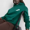 Lässiger Hoodie im Sportclub-Stil Lässiger Hoodie im Sportclub-Stil