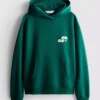 Lässiger Hoodie im Sportclub-Stil Lässiger Hoodie im Sportclub-Stil