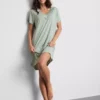 Lässiges Schlaf-T-Shirt mit hohem Modalanteil Lässiges Schlaf-T-Shirt mit hohem Modalanteil