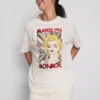Marilyn-Monroe-Hemd aus Baumwolle in Oversize-Passform Marilyn-Monroe-Hemd aus Baumwolle in Oversize-Passform