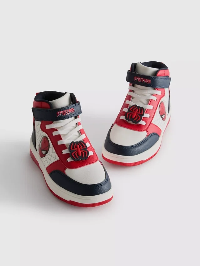 Marvel Spider-Man High-Top-Sneaker mit Leuchteffekt Marvel Spider-Man High-Top-Sneaker mit Leuchteffekt