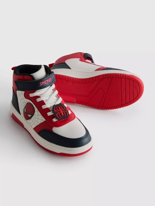 Marvel Spider-Man High-Top-Sneaker mit Leuchteffekt Marvel Spider-Man High-Top-Sneaker mit Leuchteffekt