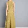 Maxikleid aus Stretch-Spitze Maxikleid aus Stretch-Spitze