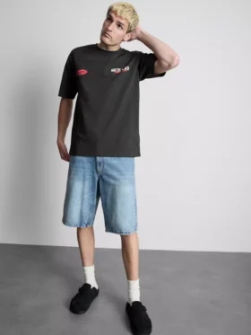Miami-Grafik-T-Shirt
