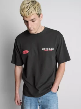 Miami-Grafik-T-Shirt