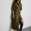Midi-Hemd-Kleid Midi-Hemd-Kleid