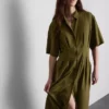 Midi-Hemd-Kleid Midi-Hemd-Kleid