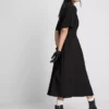 Midi-Hemd-Kleid Midi-Hemd-Kleid