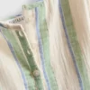Midi-Kleid aus Baumwolle mit Knopfleiste Midi-Kleid aus Baumwolle mit Knopfleiste