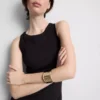 Midi-Kleid mit geripptem integrierten BH Midi-Kleid mit geripptem integrierten BH