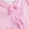 Midi-Kleid mit Herzausschnitt und Crinkle-Optik Midi-Kleid mit Herzausschnitt und Crinkle-Optik
