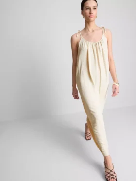 Midi-Kleid mit Trägern