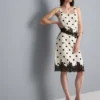 Midi-Rock aus Baumwollmischung mit Spitzenbesatz und Polka-Dots Midi-Rock aus Baumwollmischung mit Spitzenbesatz und Polka-Dots