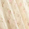 Midi-Rock aus Baumwollmischung mit strukturiertem Blumenmuster Midi-Rock aus Baumwollmischung mit strukturiertem Blumenmuster