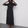 Midi-T-Shirt-Kleid Midi-T-Shirt-Kleid