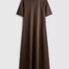 Midi-T-Shirt-Kleid Midi-T-Shirt-Kleid