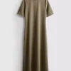 Midi-T-Shirt-Kleid Midi-T-Shirt-Kleid