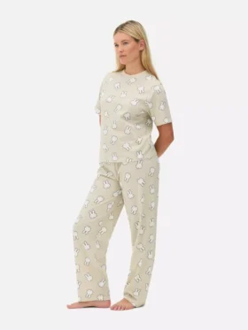 Miffy-Schlafanzug aus Baumwolle mit Aufdruck